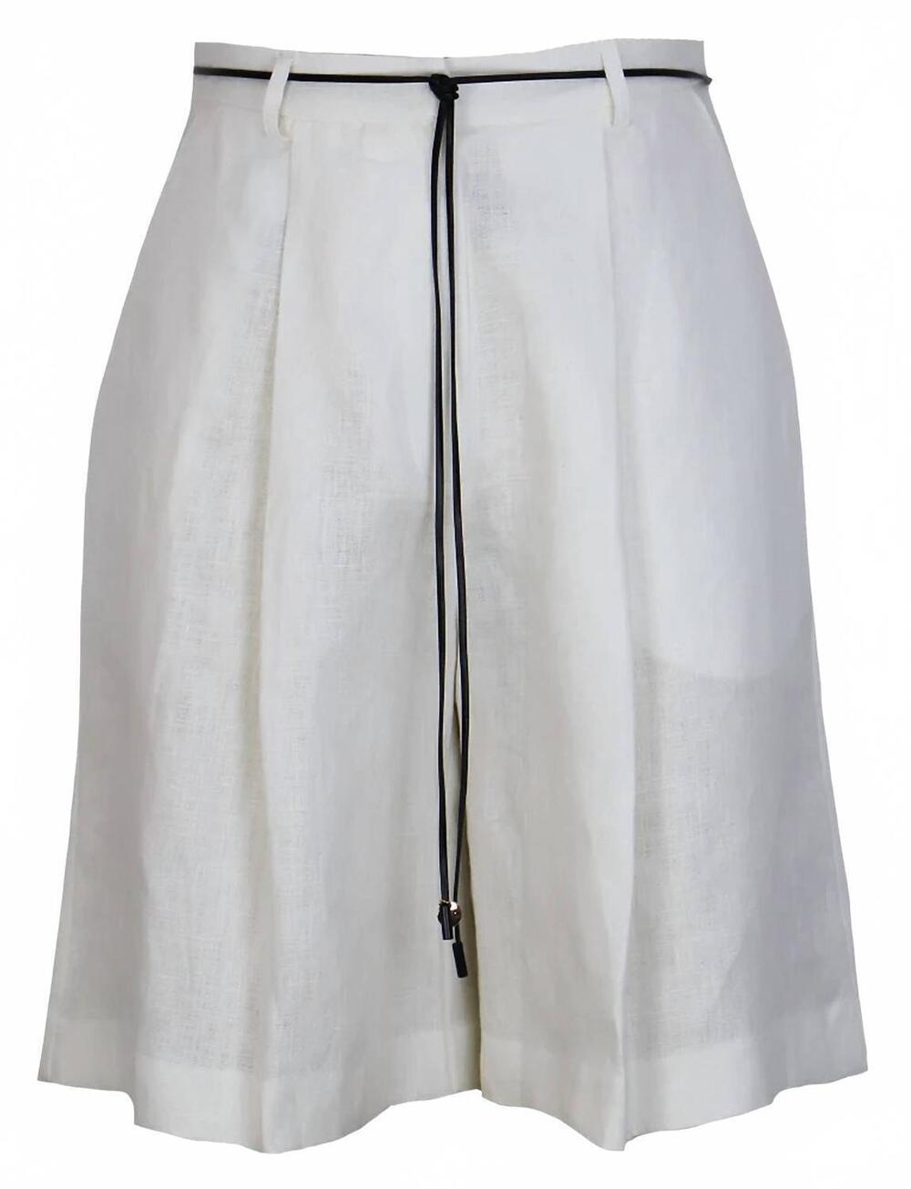NEW LUCY PARIS women's lottie relaxed short in white